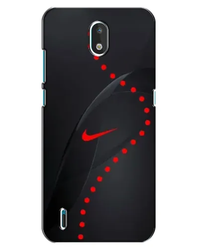 Чехол для Nokia 1.3 с картинкой «Абстрактный дизайн Nike»