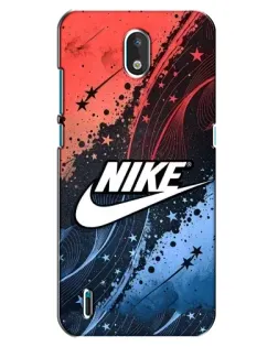 Чехол для Nokia 1.3 с картинкой «Градиентный принт Найк»