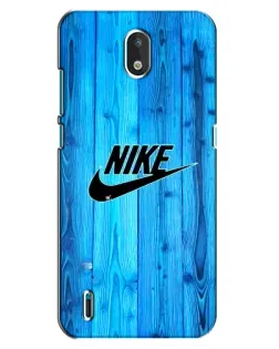 Чехол для Nokia 1.3 с картинкой «Голубое дерево Nike»