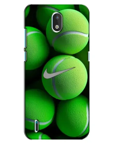 Чехол для Nokia 1.3 с картинкой «Теннисные мячи Найк»