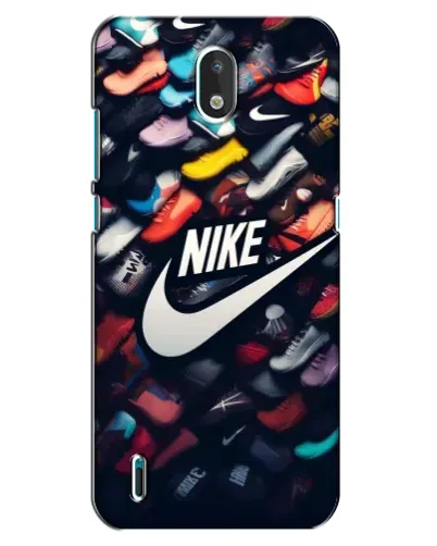 Чехол для Nokia 1.3 с картинкой «Коллекция кроссовок Nike»