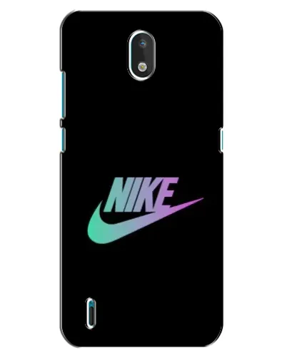 Чехол для Nokia 1.3 с картинкой «Nike — городская ночь»