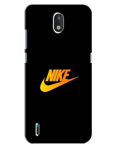 Чехол для Nokia 1.3 с картинкой «Золотой логотип Nike»