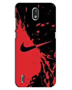 Чехол для Nokia 1.3 с картинкой «Красные брызги Nike» Чехол для Nokia 1.3 с картинкой «Красные брызги Nike»