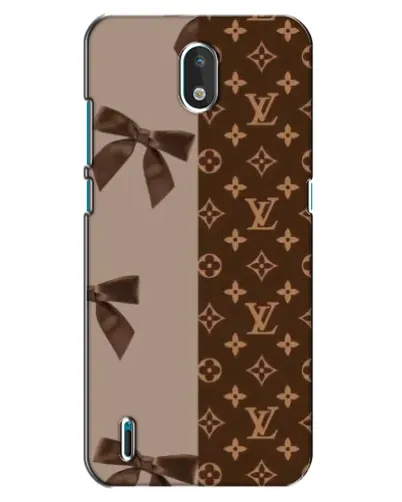 Чехол для Nokia 1.3 с картинкой «Louis Vuitton — банты»