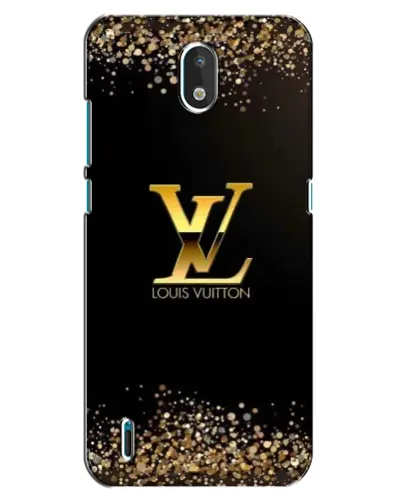 Чехол для Nokia 1.3 с картинкой «LV — золотые искры»