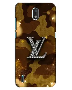 Чехол для Nokia 1.3 с картинкой «Камуфляжный Louis Vuitton»