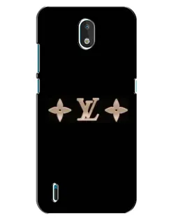 Чехол для Nokia 1.3 с картинкой «Louis Vuitton — минимализм»