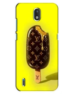 Чехол для Nokia 1.3 с картинкой «Мороженое от LV»