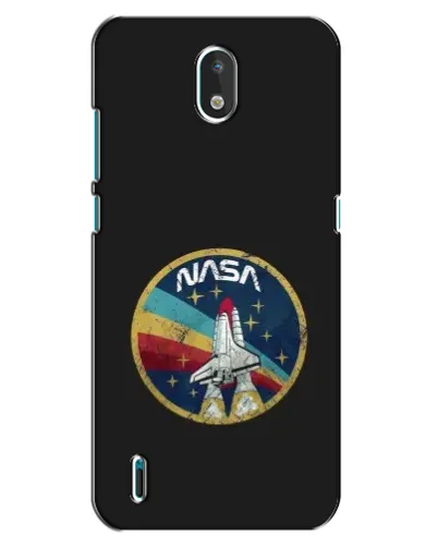 Чехол для Nokia 1.3 с картинкой «NASA — эмблема миссии»
