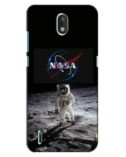 Чехол для Nokia 1.3 с картинкой «Астронавт на Луне»