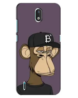 Чехол для Nokia 1.3 с картинкой «Bored Ape в кепке»