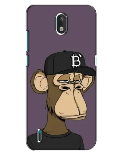 Чехол для Nokia 1.3 с картинкой «Bored Ape в кепке»