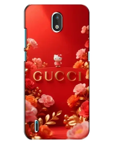 Чехол для Nokia 1.3 с картинкой «Gucci — золотой сад»
