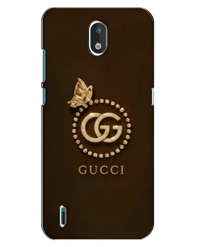 Чехол для Nokia 1.3 с картинкой «Gucci — золотая бабочка»