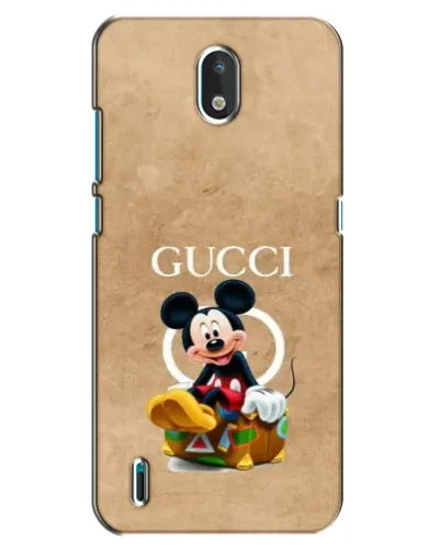 Чехол для Nokia 1.3 с картинкой «Микки Маус Gucci — крафт»