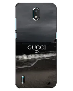 Чехол для Nokia 1.3 с картинкой «Gucci — морской прибой»