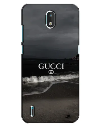 Чехол для Nokia 1.3 с картинкой «Gucci — морской прибой»