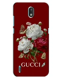 Чехол для Nokia 1.3 с картинкой «Gucci —  сад»
