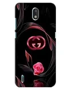 Чехол для Nokia 1.3 с картинкой «Gucci — неоновая роза»