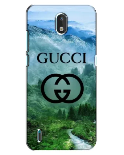 Чехол для Nokia 1.3 с картинкой «Gucci — горный пейзаж»