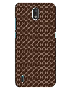 Чехол для Nokia 1.3 с картинкой «Gucci — шоколадная сетка»