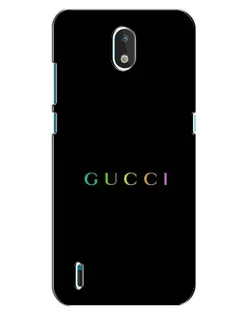 Чехол для Nokia 1.3 с картинкой «Gucci — неоновый минимализм»