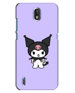 Чехол для Nokia 1.3 с картинкой «Kuromi — нежный фиолетовый»