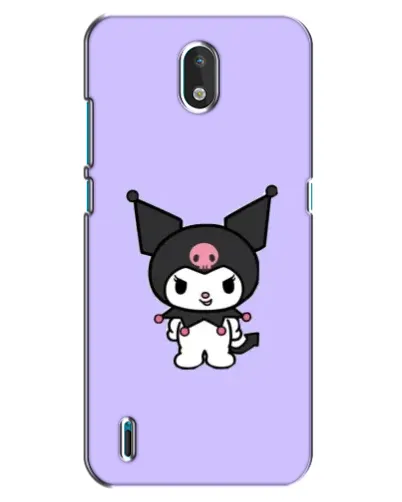 Чехол для Nokia 1.3 с картинкой «Kuromi — нежный фиолетовый»