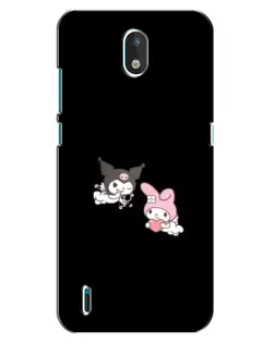 Чехол для Nokia 1.3 с картинкой «My Melody и Kuromi»