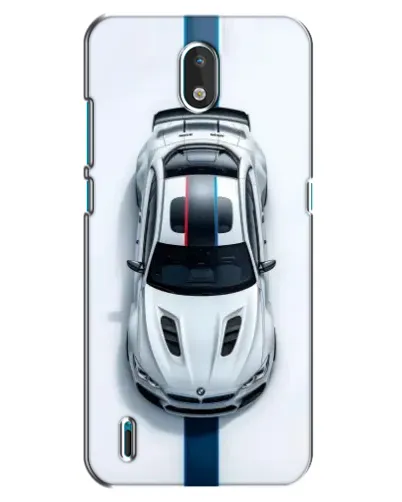 Чехол для Nokia 1.3 с картинкой «Вид сверху — BMW M»