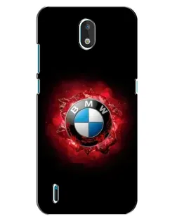Чехол для Nokia 1.3 с картинкой «Логотип BMW — вспышка»