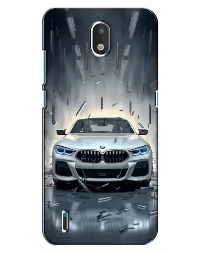 Чехол для Nokia 1.3 с картинкой «BMW в свете фар»