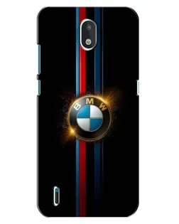 Чехол для Nokia 1.3 с картинкой «BMW M-Power неон»