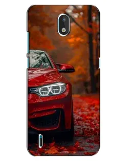 Чехол для Nokia 1.3 с картинкой «Осенняя BMW M4»