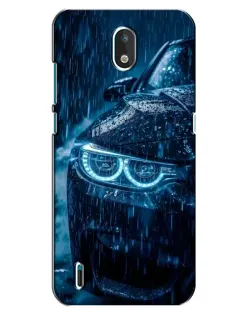 Чехол для Nokia 1.3 с картинкой «BMW под дождем»