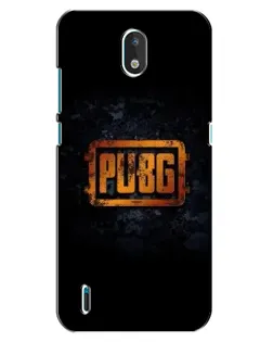 Чехол для Nokia 1.3 с картинкой «PUBG — золотой логотип»