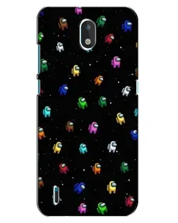 Чехол для Nokia 1.3 с картинкой «Экипаж Among Us»
