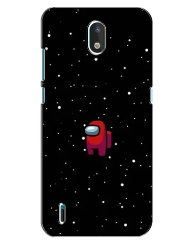 Чехол для Nokia 1.3 с картинкой «Красный Among Us»
