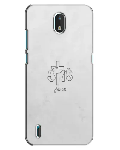 Чехол для Nokia 1.3 с картинкой «Иоанна 3:16 Крест» Чехол для Nokia 1.3 с картинкой «Иоанна 3:16 Крест»