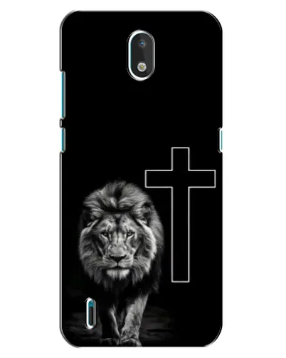 Чехол для Nokia 1.3 с картинкой «Лев и Крест» Чехол для Nokia 1.3 с картинкой «Лев и Крест»