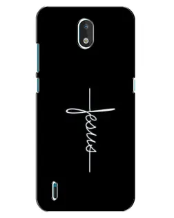 Чехол для Nokia 1.3 с картинкой «Тонкая линия веры»