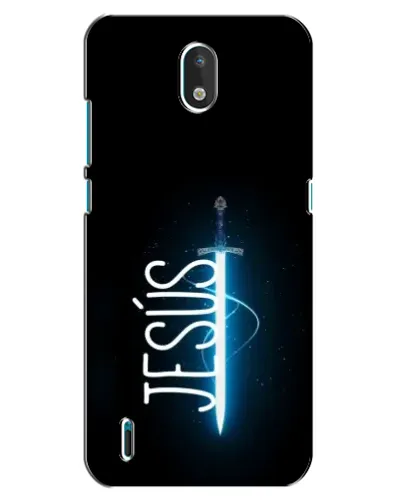 Чехол для Nokia 1.3 с картинкой «Меч Духа Jesus» Чехол для Nokia 1.3 с картинкой «Меч Духа Jesus»