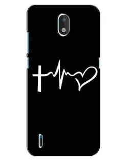 Чехол для Nokia 1.3 с картинкой «Пульс веры»