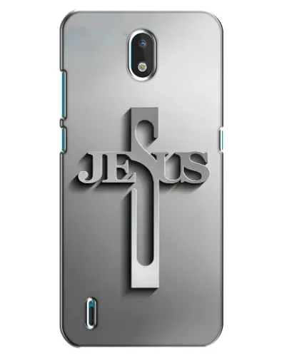 Чехол для Nokia 1.3 с картинкой «Металлический крест Jesus» Чехол для Nokia 1.3 с картинкой «Металлический крест Jesus»