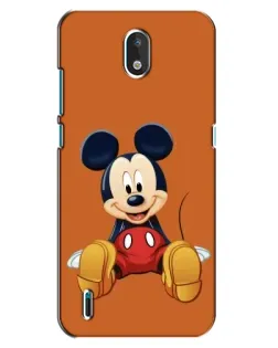 Чехол для Nokia 1.3 с картинкой «Микки отдыхает»