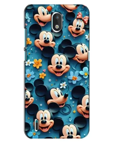 Чехол для Nokia 1.3 с картинкой «Паттерн Микки и Минни» Чехол для Nokia 1.3 с картинкой «Паттерн Микки и Минни»