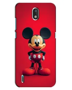 Чехол для Nokia 1.3 с картинкой «Mickey в полный рост»