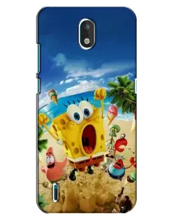 Чехол для Nokia 1.3 с картинкой «Развлечения на пляже»