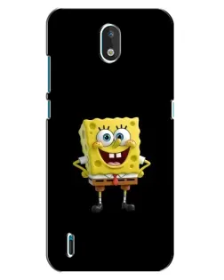 Чехол для Nokia 1.3 с картинкой «Классический Губка Боб»
